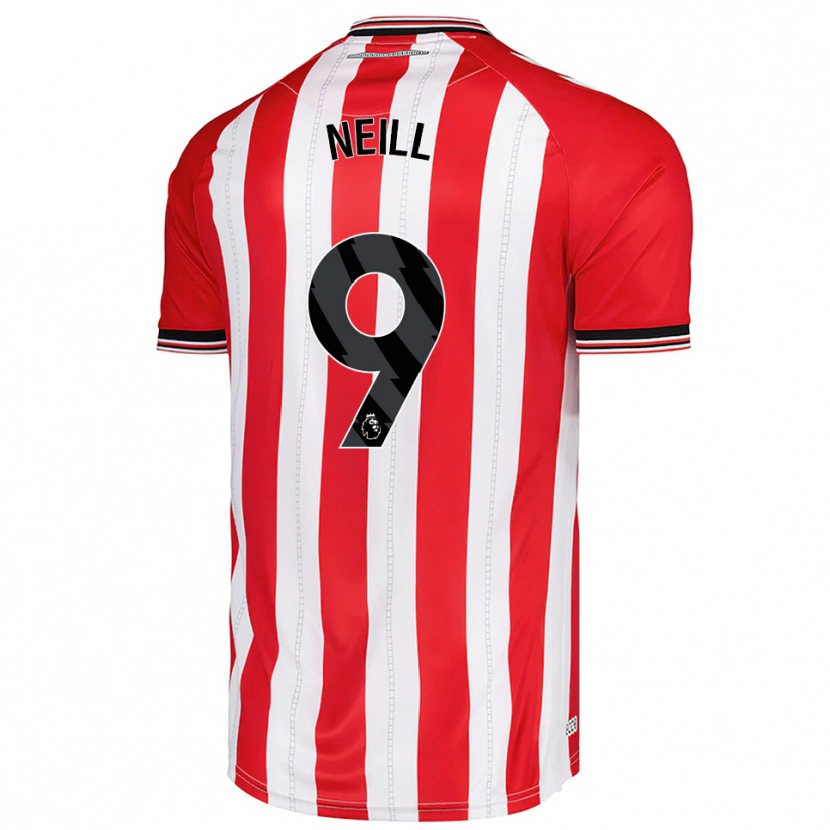 Danxen Herren Marcus Neill #9 Rot Weiß Heimtrikot Trikot 2025/26 T-Shirt