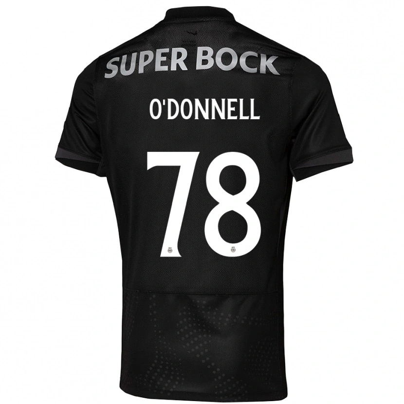 Danxen Herren Miri O'donnell #78 Schwarz Weiß Auswärtstrikot Trikot 2025/26 T-Shirt