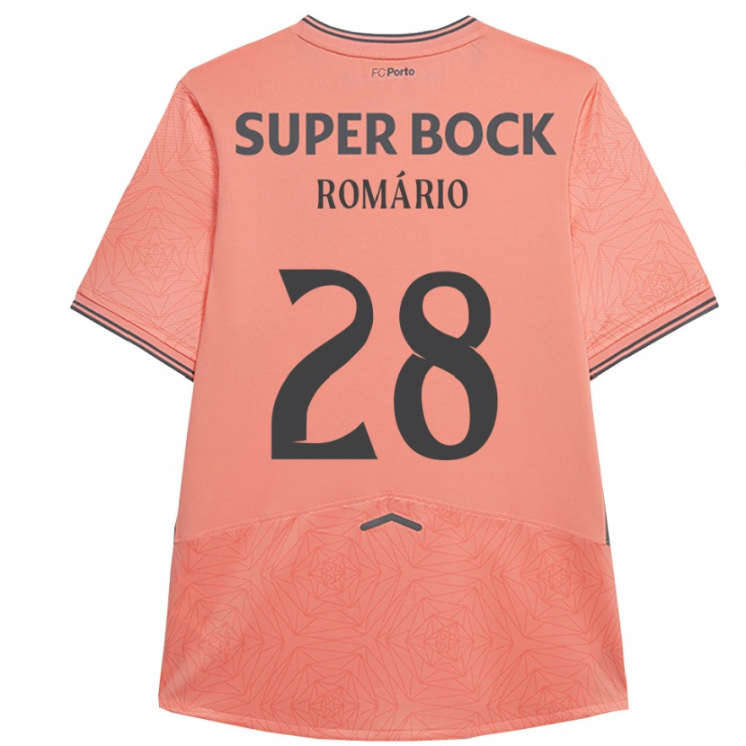 Danxen Herren Romário Baró #28 Rosa Marineblau Auswärtstrikot Trikot 2025/26 T-Shirt