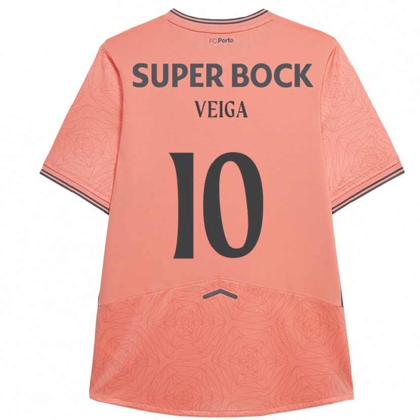 Danxen Herren Gabri Veiga #10 Rosa Marineblau Auswärtstrikot Trikot 2025/26 T-Shirt