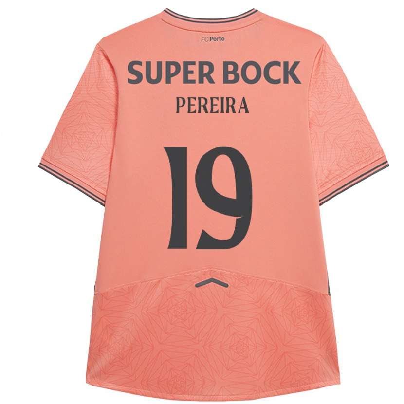Danxen Herren João Pereira #19 Rosa Marineblau Auswärtstrikot Trikot 2025/26 T-Shirt