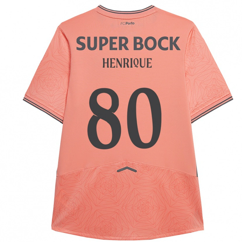 Danxen Herren Kaio Henrique #80 Rosa Marineblau Auswärtstrikot Trikot 2025/26 T-Shirt
