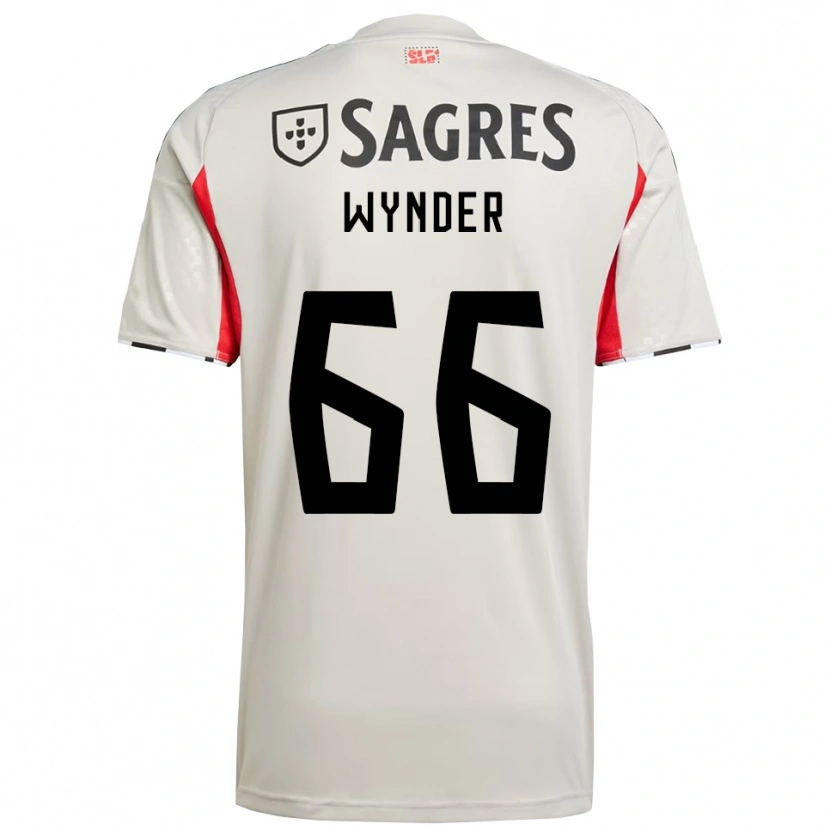 Danxen Herren Joshua Wynder #66 Creme Weiß Rot Auswärtstrikot Trikot 2025/26 T-Shirt