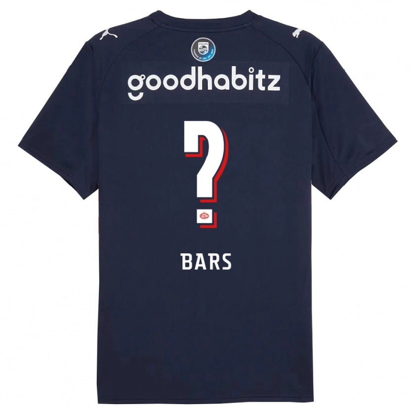 Danxen Herren Emir Bars #0 Marine Weiß Auswärtstrikot Trikot 2025/26 T-Shirt
