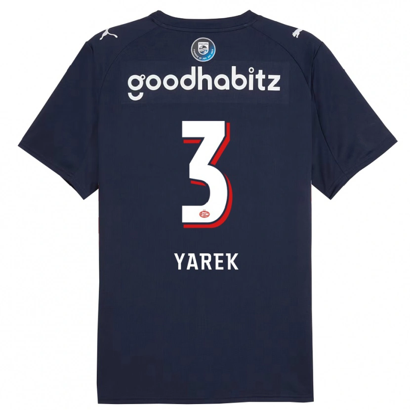 Danxen Herren Yarek Gasiorowski #3 Marine Weiß Auswärtstrikot Trikot 2025/26 T-Shirt