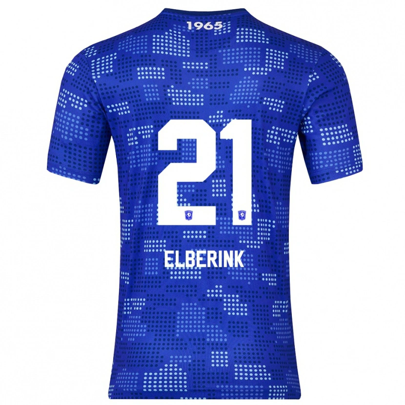 Danxen Herren Eva Oude Elberink #21 Blau Himmelblau Auswärtstrikot Trikot 2025/26 T-Shirt