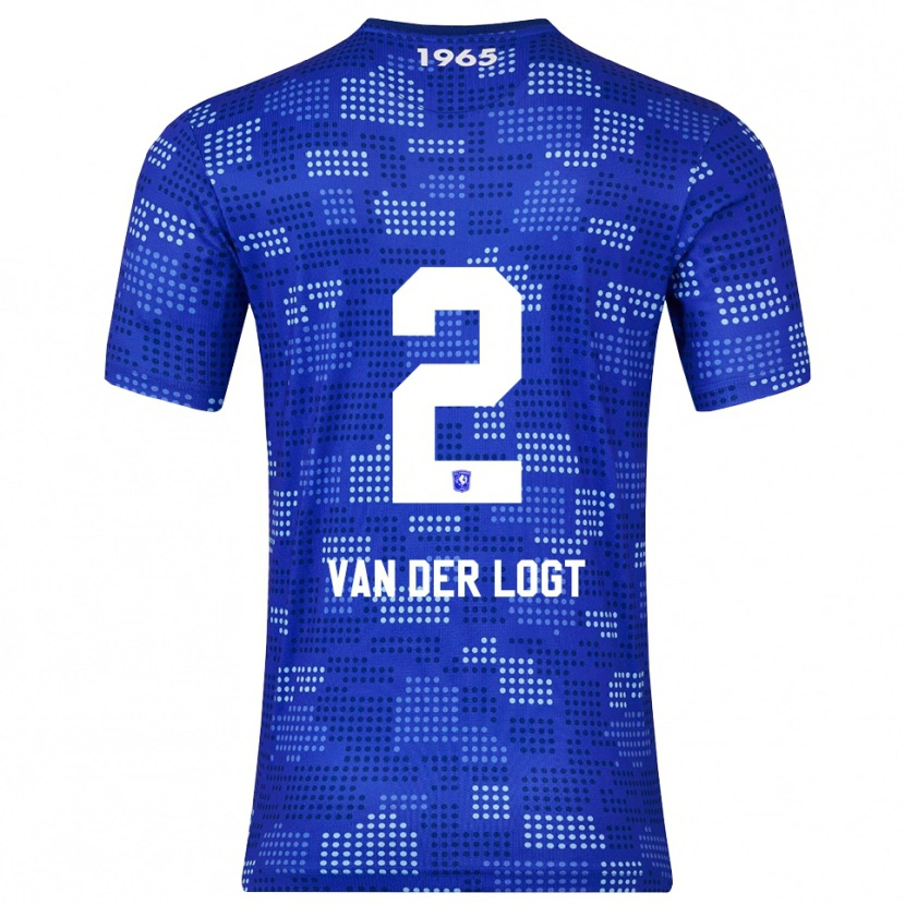 Danxen Herren Jim Van Der Logt #2 Blau Himmelblau Auswärtstrikot Trikot 2025/26 T-Shirt