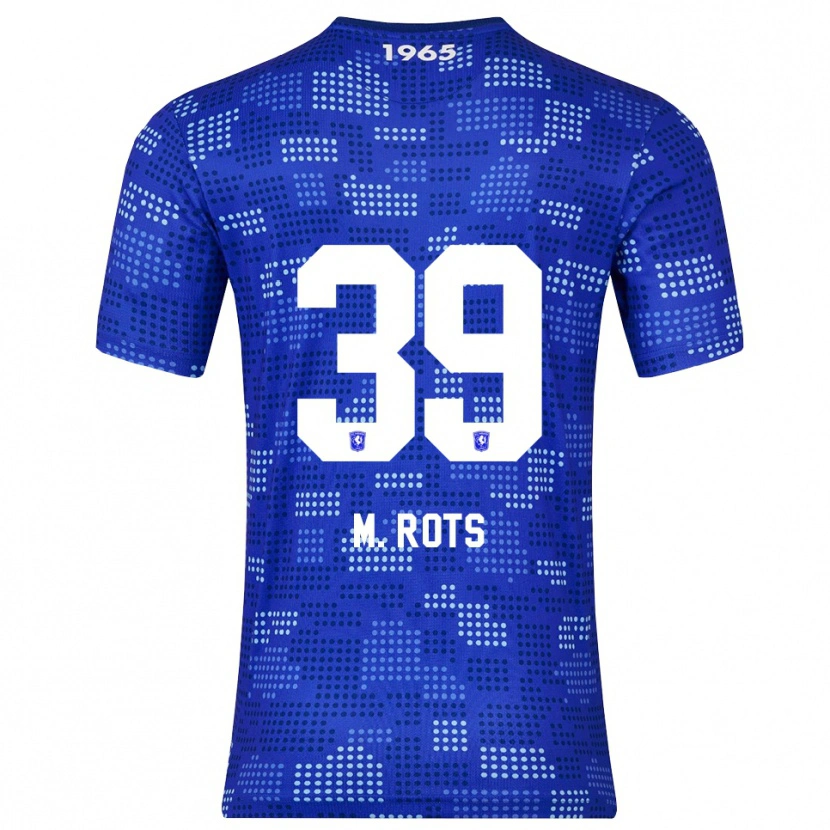 Danxen Herren Mats Rots #39 Blau Himmelblau Auswärtstrikot Trikot 2025/26 T-Shirt