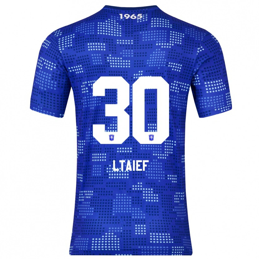 Danxen Herren Sayfallah Ltaief #30 Blau Himmelblau Auswärtstrikot Trikot 2025/26 T-Shirt