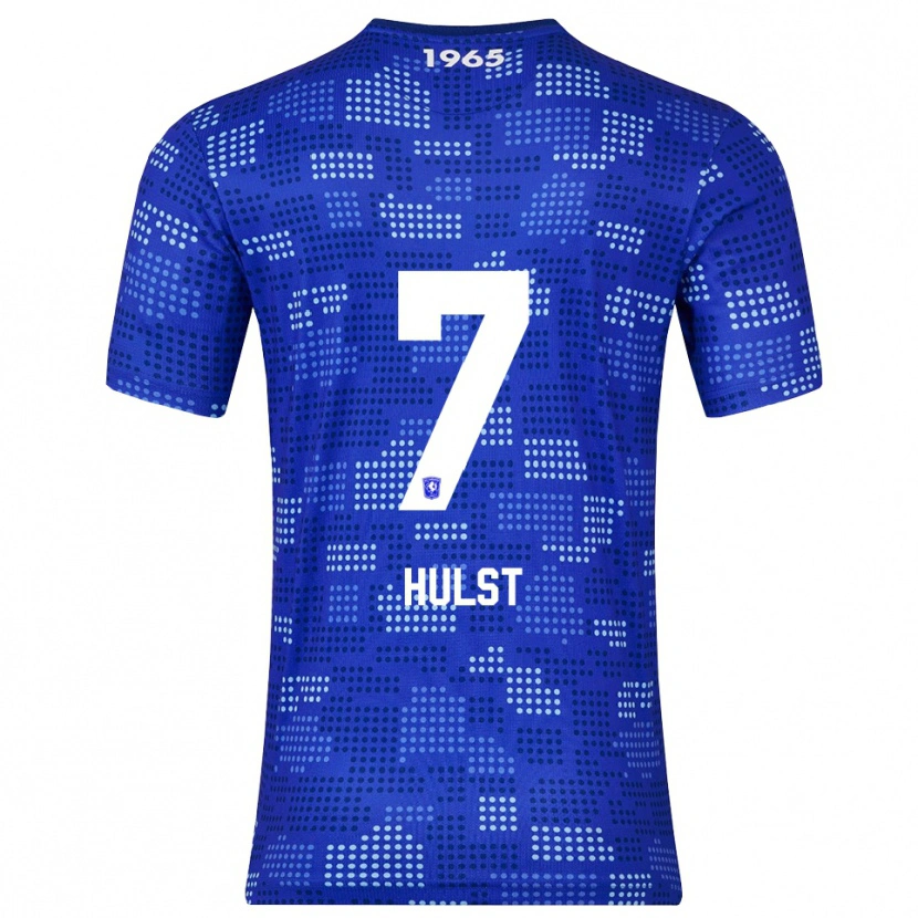 Danxen Herren Charlotte Hulst #7 Blau Himmelblau Auswärtstrikot Trikot 2025/26 T-Shirt