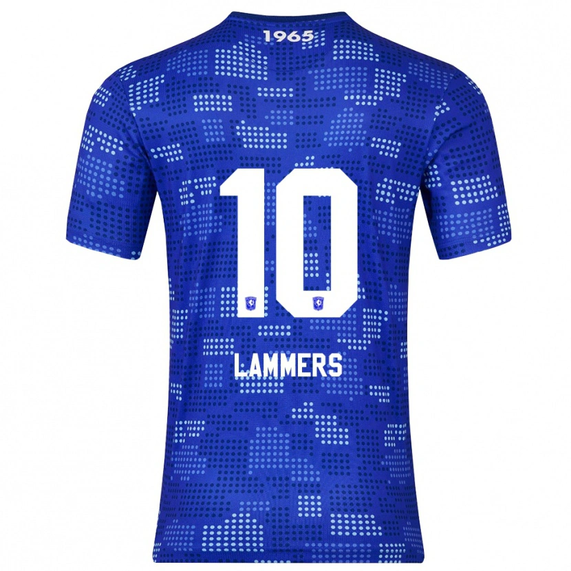 Danxen Herren Sam Lammers #10 Blau Himmelblau Auswärtstrikot Trikot 2025/26 T-Shirt