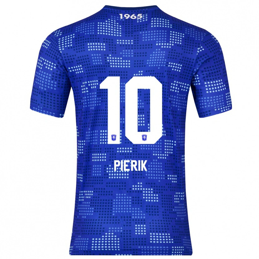 Danxen Herren Milan Pierik #10 Blau Himmelblau Auswärtstrikot Trikot 2025/26 T-Shirt