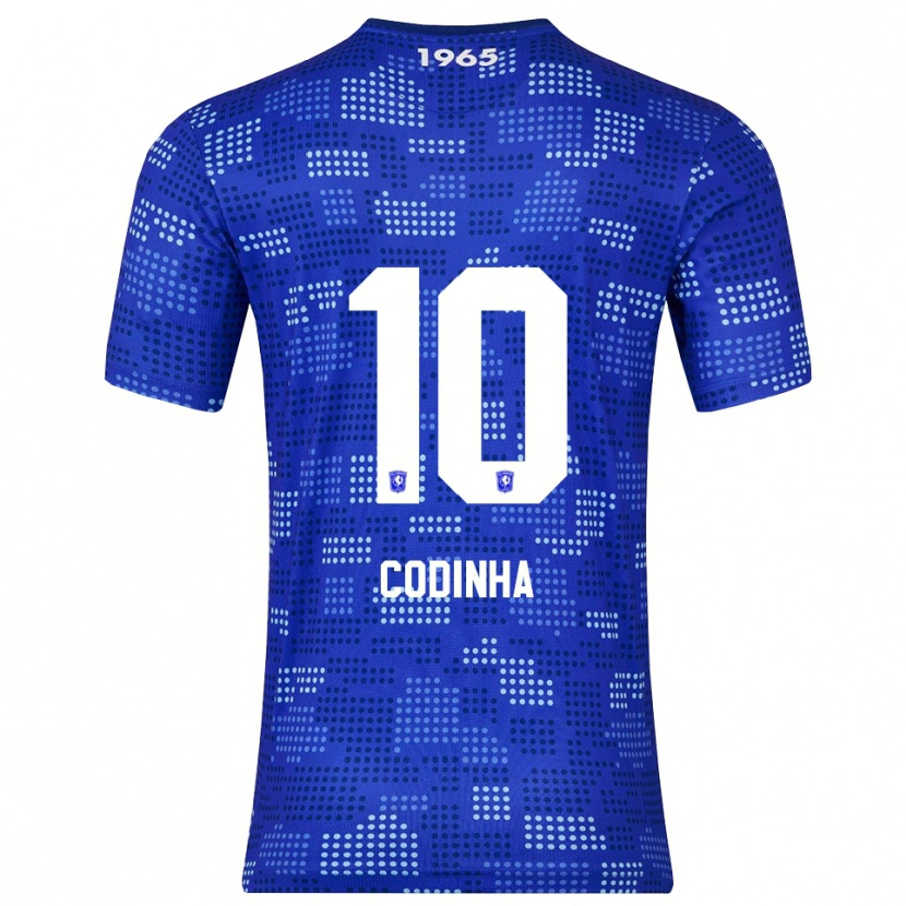 Danxen Herren Tiago Codinha #10 Blau Himmelblau Auswärtstrikot Trikot 2025/26 T-Shirt