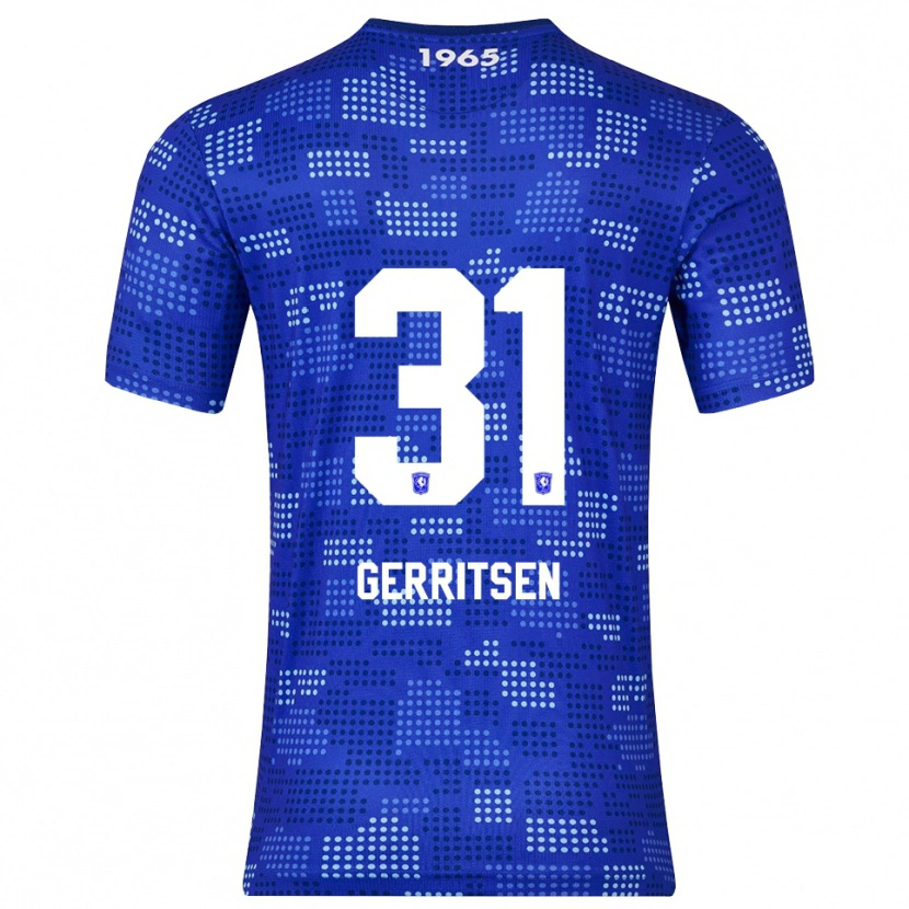 Danxen Herren Yannick Gerritsen #31 Blau Himmelblau Auswärtstrikot Trikot 2025/26 T-Shirt