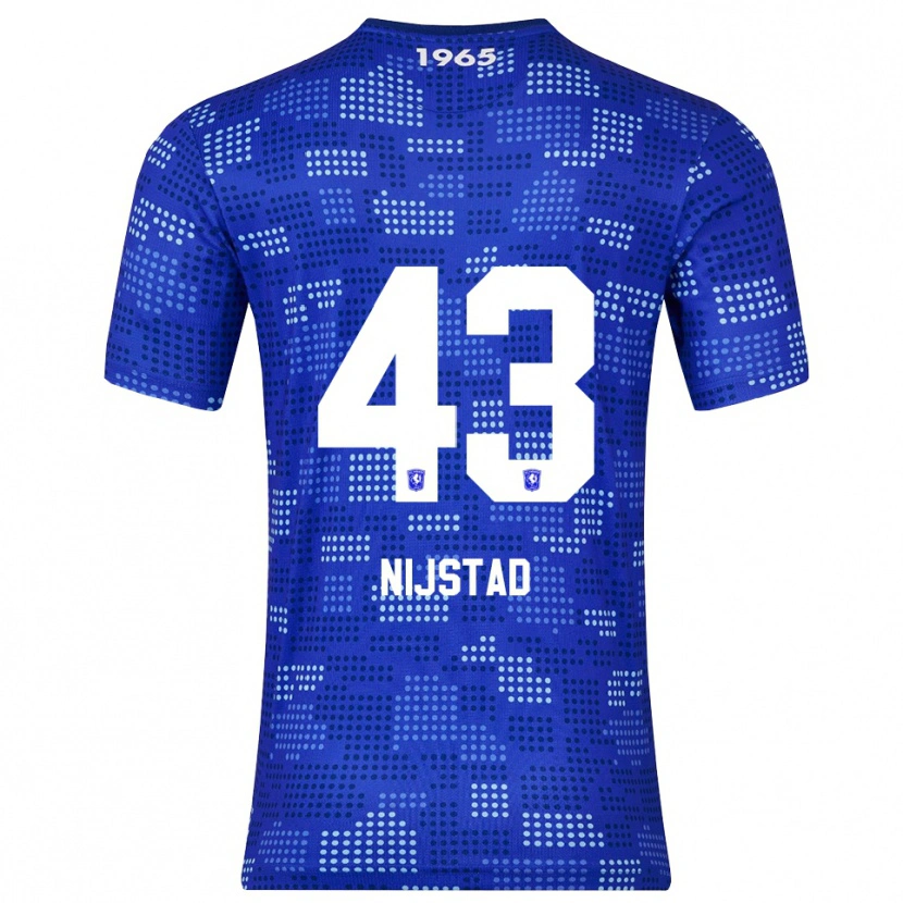 Danxen Herren Ruud Nijstad #43 Blau Himmelblau Auswärtstrikot Trikot 2025/26 T-Shirt