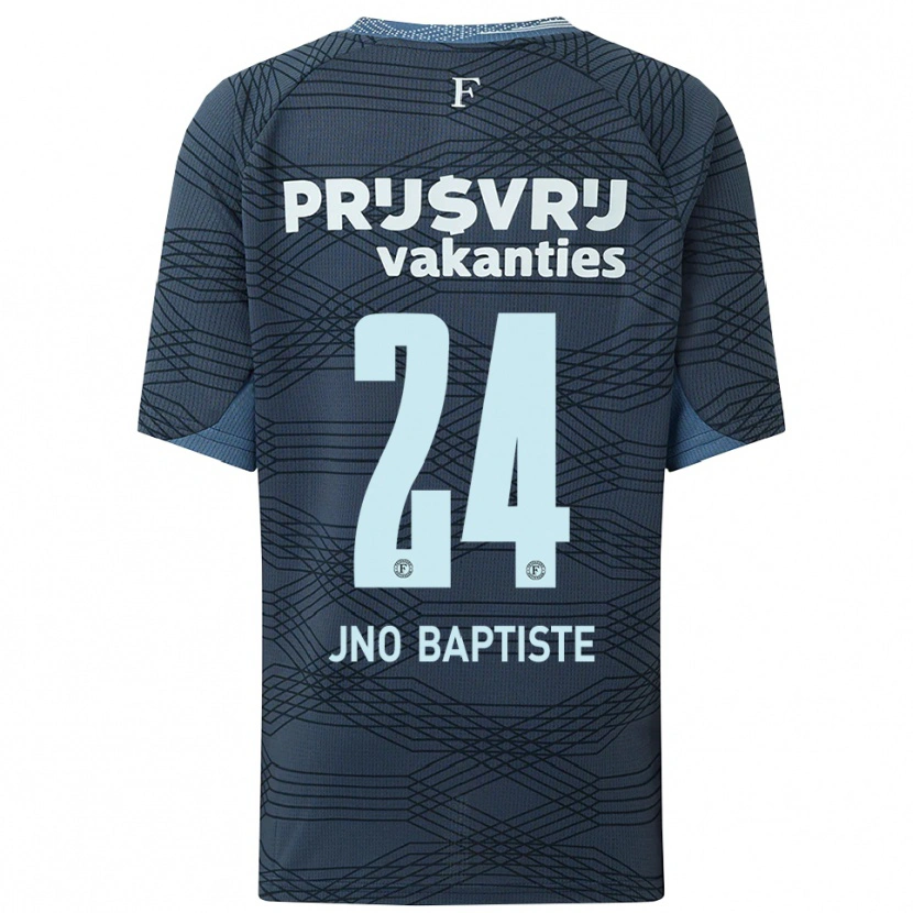 Danxen Herren Bridget Jno Baptiste #24 Schwarz Grau Auswärtstrikot Trikot 2025/26 T-Shirt