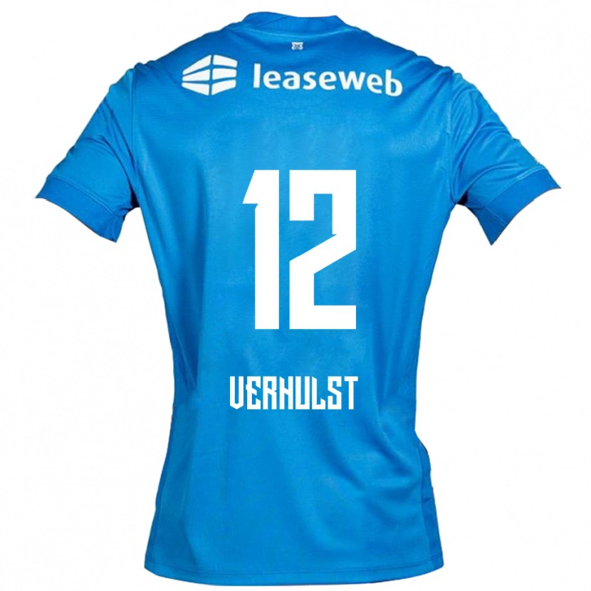 Danxen Herren Hobie Verhulst #12 Blau Weiß Auswärtstrikot Trikot 2025/26 T-Shirt