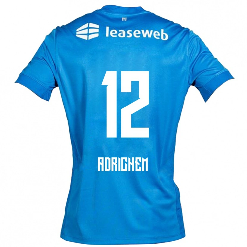 Danxen Herren Mees Adrichem #12 Blau Weiß Auswärtstrikot Trikot 2025/26 T-Shirt