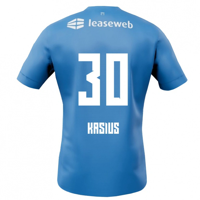 Danxen Herren Denso Kasius #30 Blau Weiß Auswärtstrikot Trikot 2025/26 T-Shirt