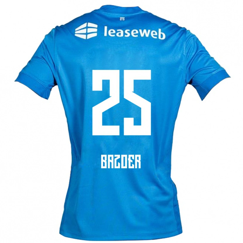 Danxen Herren Riechedly Bazoer #25 Blau Weiß Auswärtstrikot Trikot 2025/26 T-Shirt