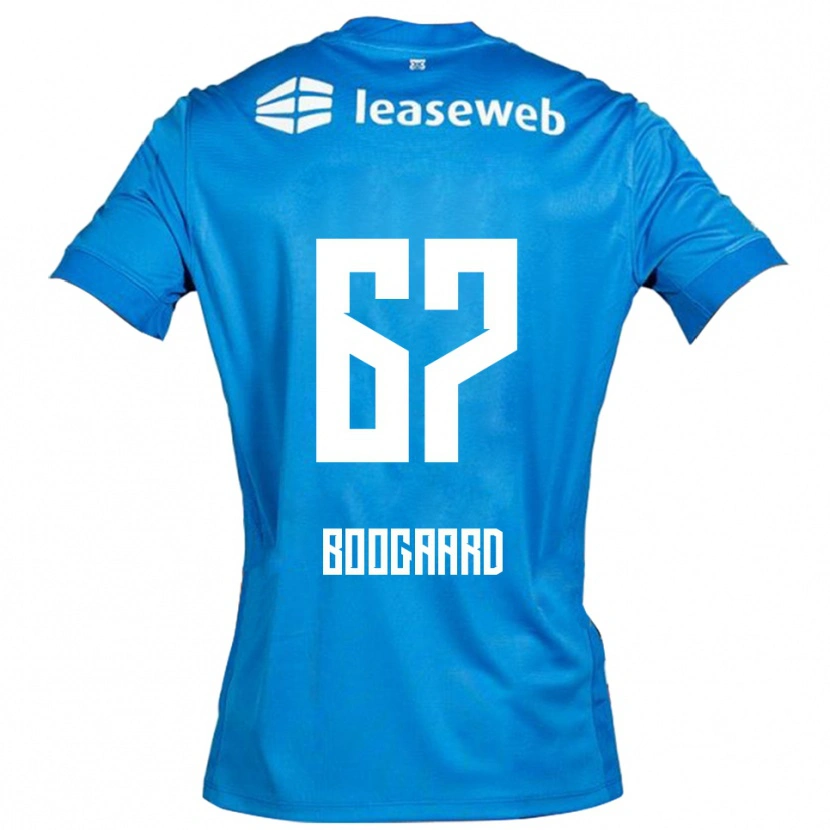 Danxen Herren Kasper Boogaard #67 Blau Weiß Auswärtstrikot Trikot 2025/26 T-Shirt