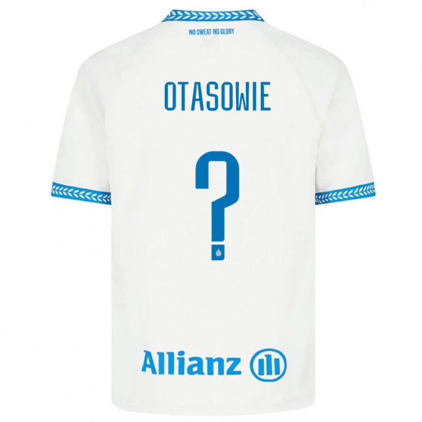 Danxen Herren Owen Otasowie #0 Blau Weiß Auswärtstrikot Trikot 2025/26 T-Shirt