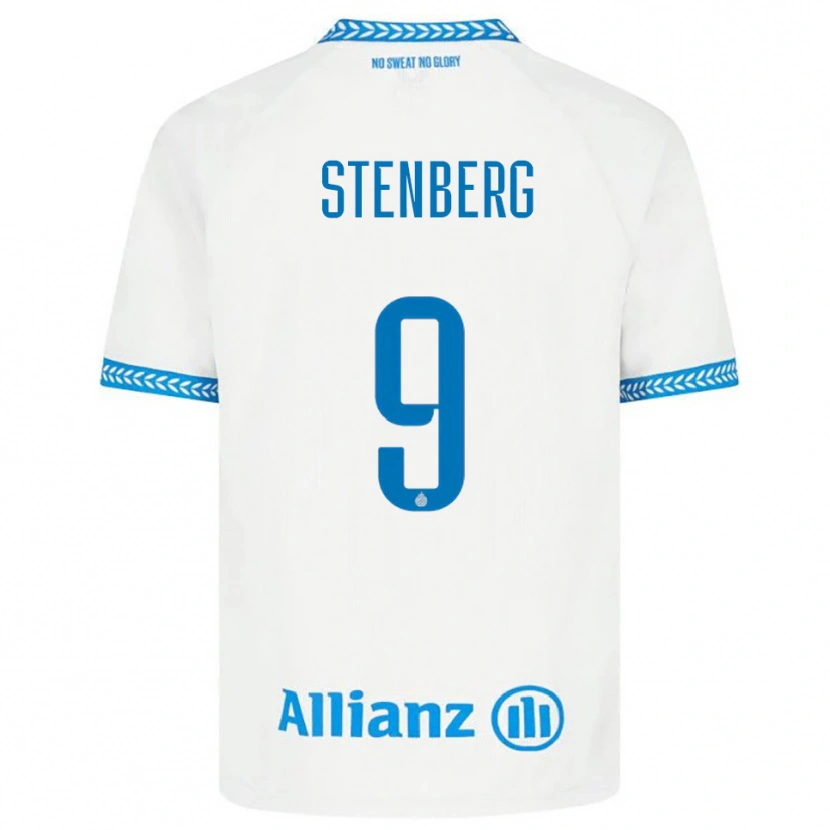 Danxen Herren Hanna Stenberg #9 Blau Weiß Auswärtstrikot Trikot 2025/26 T-Shirt