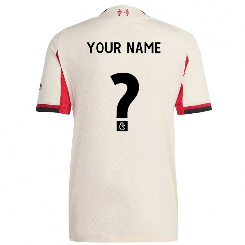 Danxen Herren Ihren Namen #0 Weiß Schwarz Auswärtstrikot Trikot 2025/26 T-Shirt