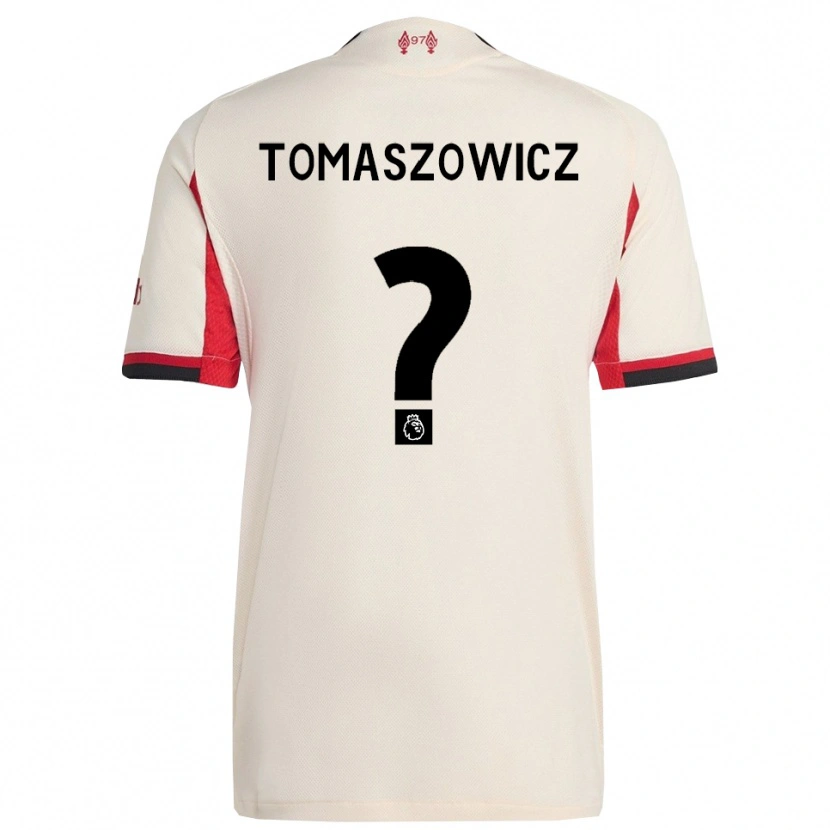 Danxen Herren Aiden Tomaszowicz #0 Weiß Schwarz Auswärtstrikot Trikot 2025/26 T-Shirt