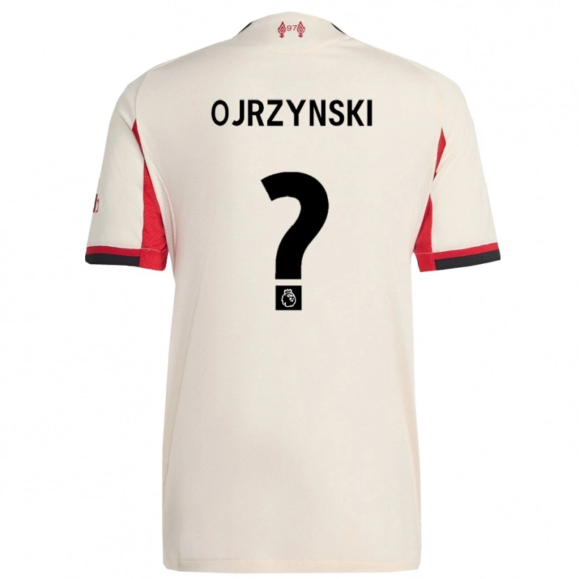 Danxen Herren Jakub Ojrzynski #0 Weiß Schwarz Auswärtstrikot Trikot 2025/26 T-Shirt