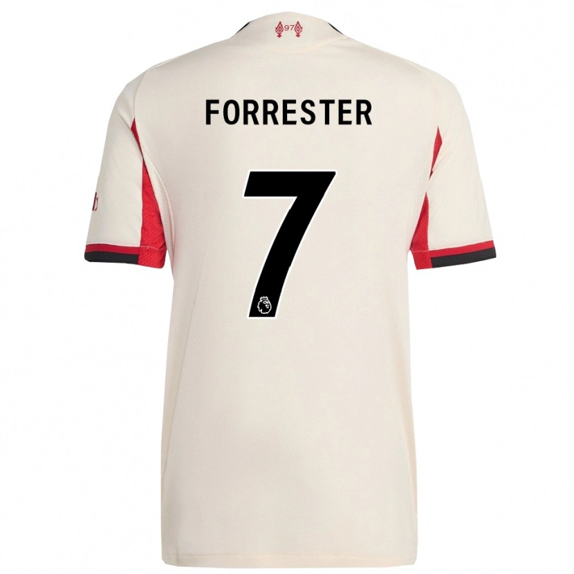 Danxen Herren La'more Forrester #7 Weiß Schwarz Auswärtstrikot Trikot 2025/26 T-Shirt