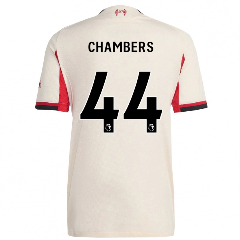 Danxen Herren Luke Chambers #44 Weiß Schwarz Auswärtstrikot Trikot 2025/26 T-Shirt