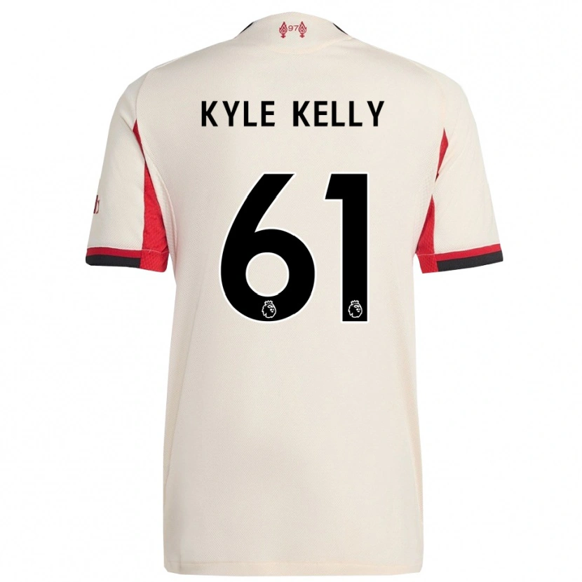 Danxen Herren Kyle Kelly #61 Weiß Schwarz Auswärtstrikot Trikot 2025/26 T-Shirt
