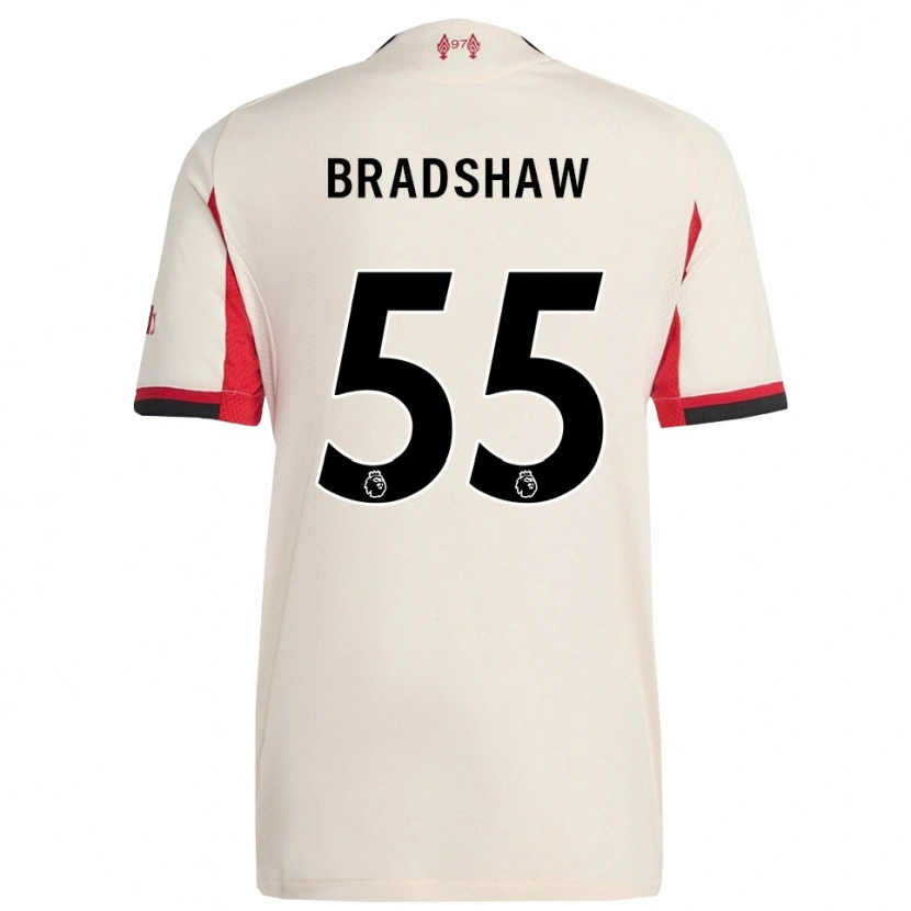 Danxen Herren Joe Bradshaw #55 Weiß Schwarz Auswärtstrikot Trikot 2025/26 T-Shirt