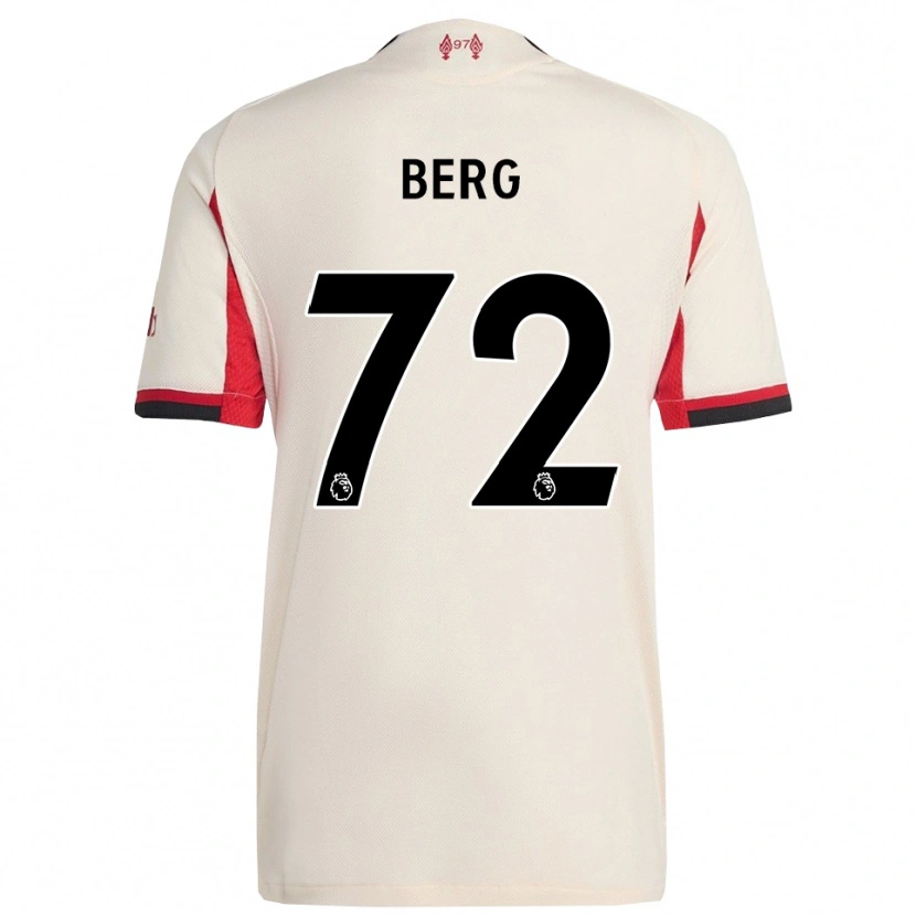 Danxen Herren Sepp Van Den Berg #72 Weiß Schwarz Auswärtstrikot Trikot 2025/26 T-Shirt