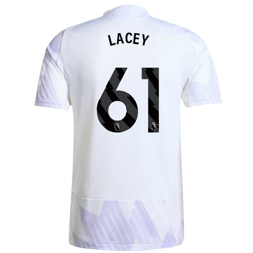 Danxen Herren Shea Lacey #61 Weiß Lila Lila Auswärtstrikot Trikot 2025/26 T-Shirt