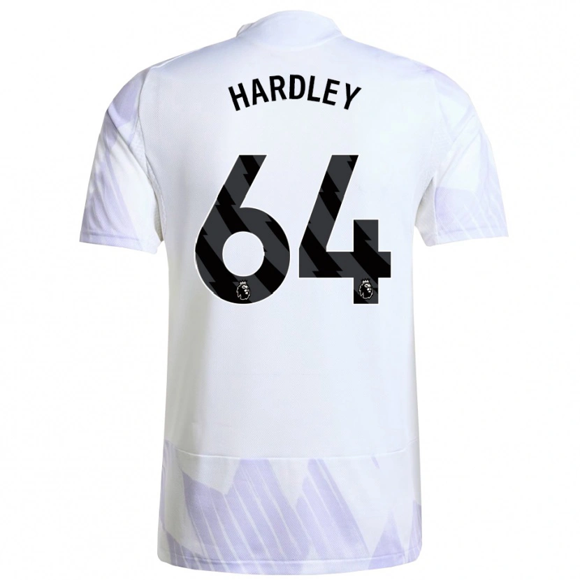 Danxen Herren Bjorn Hardley #64 Weiß Lila Lila Auswärtstrikot Trikot 2025/26 T-Shirt