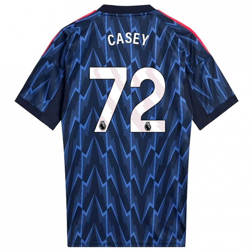 Danxen Herren Dan Casey #72 Marine Rot Auswärtstrikot Trikot 2025/26 T-Shirt