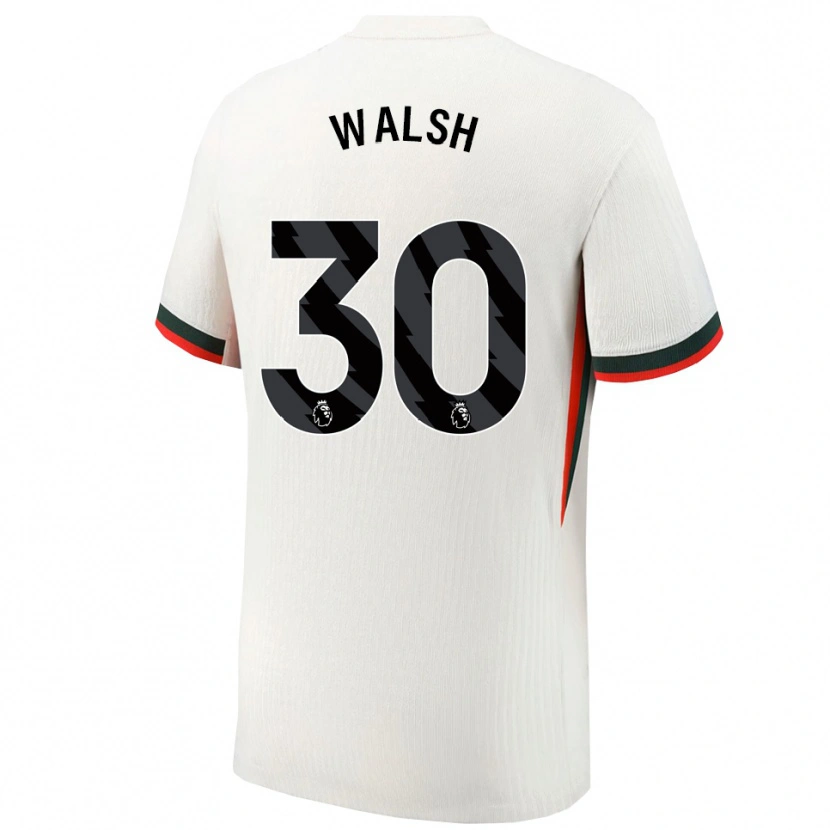 Danxen Herren Keira Walsh #30 Weiß Grün Auswärtstrikot Trikot 2025/26 T-Shirt