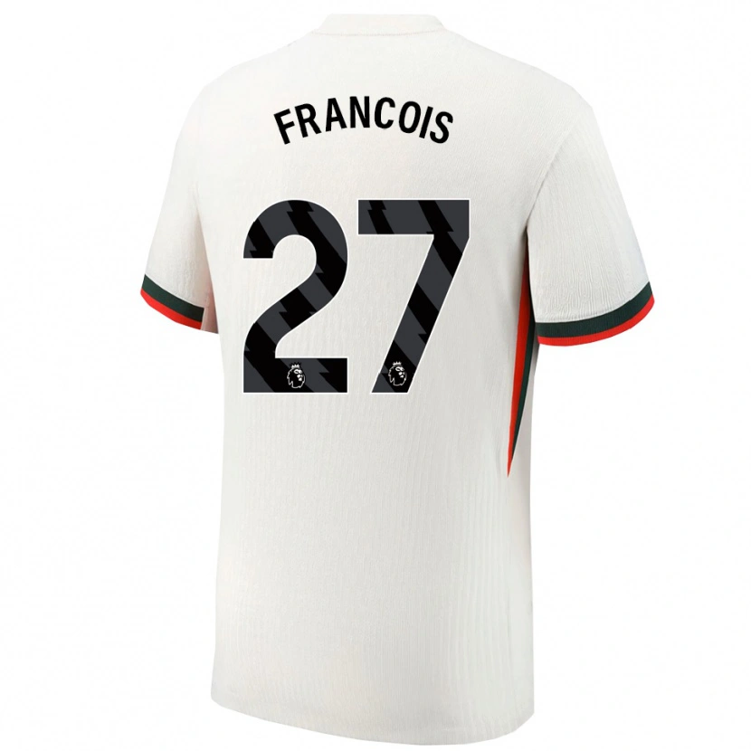 Danxen Herren Oriane Jean-François #27 Weiß Grün Auswärtstrikot Trikot 2025/26 T-Shirt