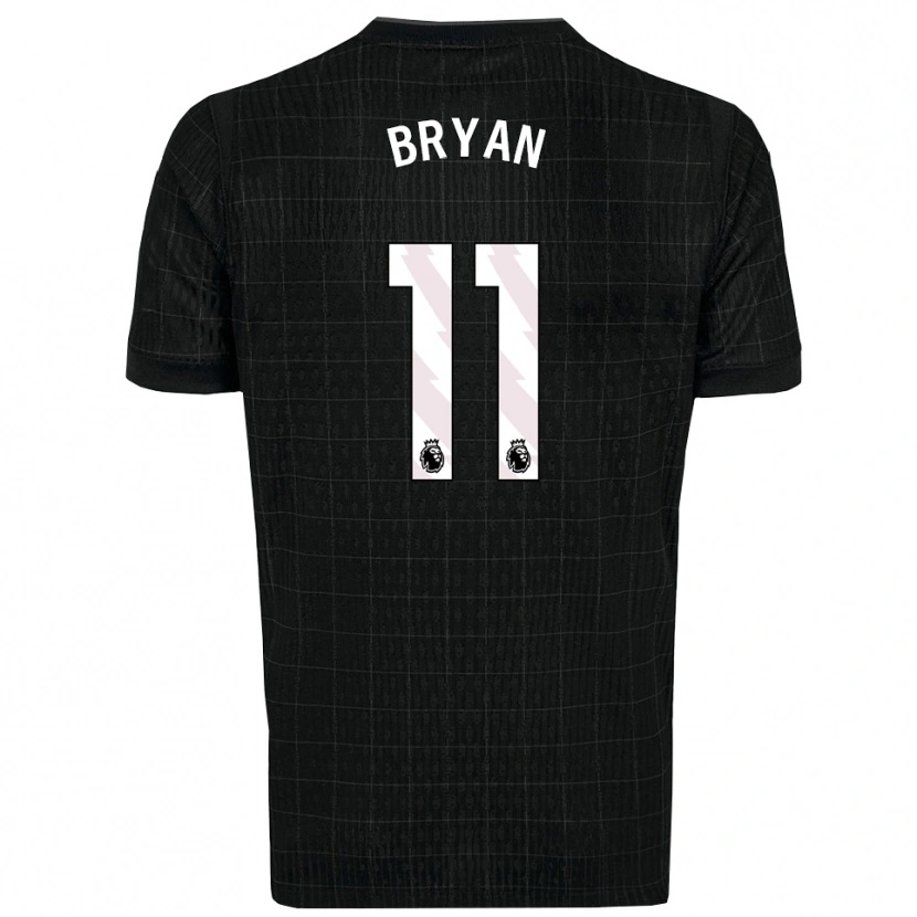 Danxen Herren Bryan Gil #11 Schwarz Grau Auswärtstrikot Trikot 2025/26 T-Shirt