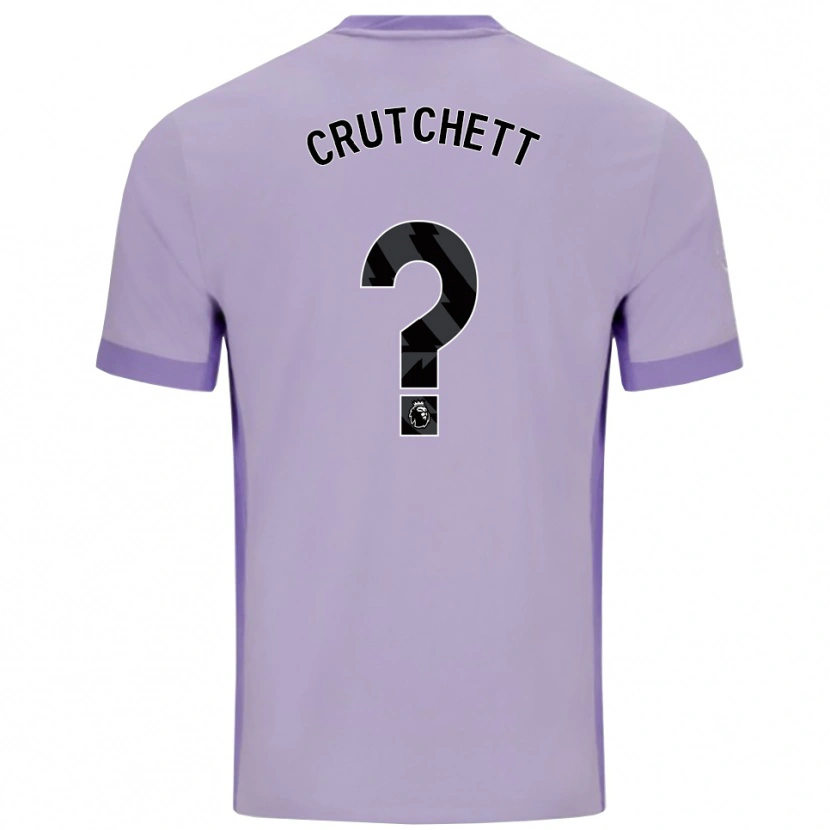 Danxen Herren Liam Crutchett #0 Taro Lila Weiß Auswärtstrikot Trikot 2025/26 T-Shirt