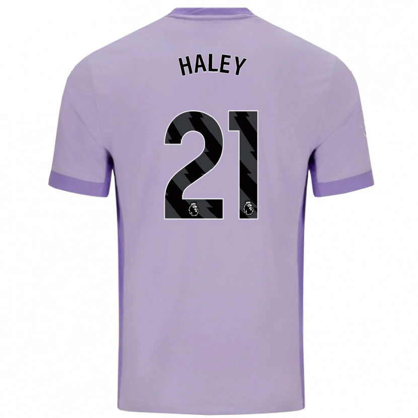 Danxen Herren Madison Haley #21 Taro Lila Weiß Auswärtstrikot Trikot 2025/26 T-Shirt