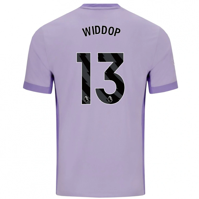 Danxen Herren Fraser Widdop #13 Taro Lila Weiß Auswärtstrikot Trikot 2025/26 T-Shirt