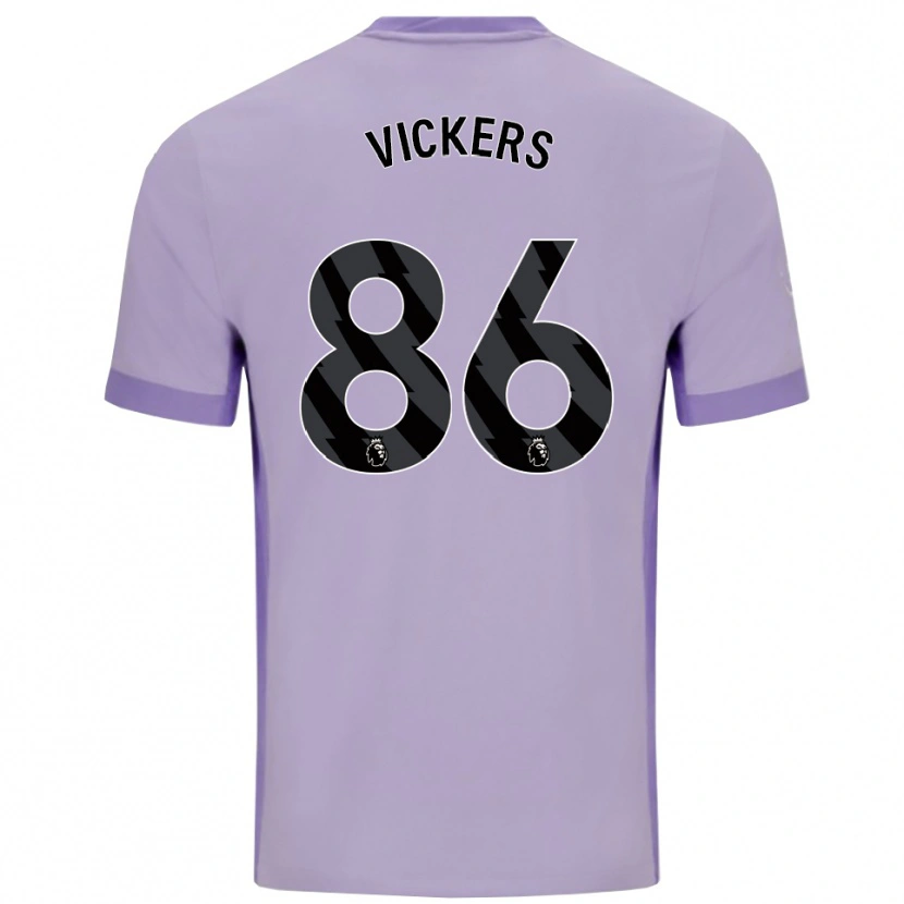 Danxen Herren Jacob Vickers #86 Taro Lila Weiß Auswärtstrikot Trikot 2025/26 T-Shirt