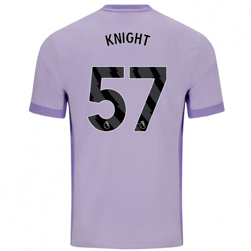 Danxen Herren Joe Knight #57 Taro Lila Weiß Auswärtstrikot Trikot 2025/26 T-Shirt