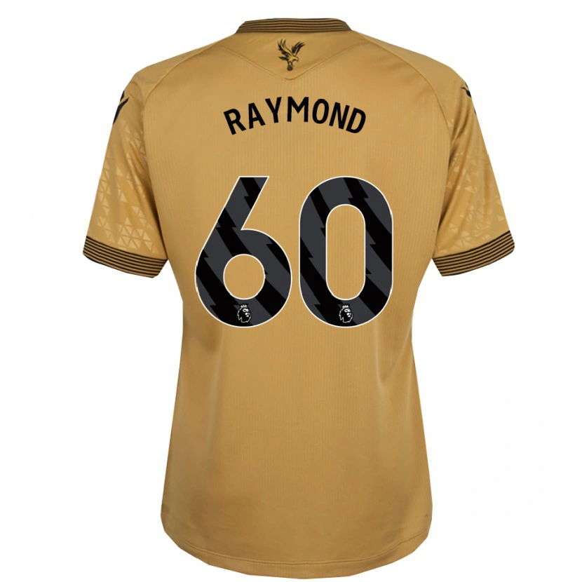 Danxen Herren Jadan Raymond #60 Gold Schwarz Auswärtstrikot Trikot 2025/26 T-Shirt