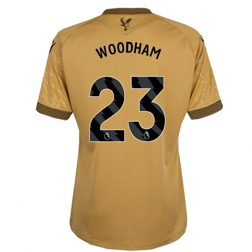 Danxen Herren Lily Woodham #23 Gold Schwarz Auswärtstrikot Trikot 2025/26 T-Shirt