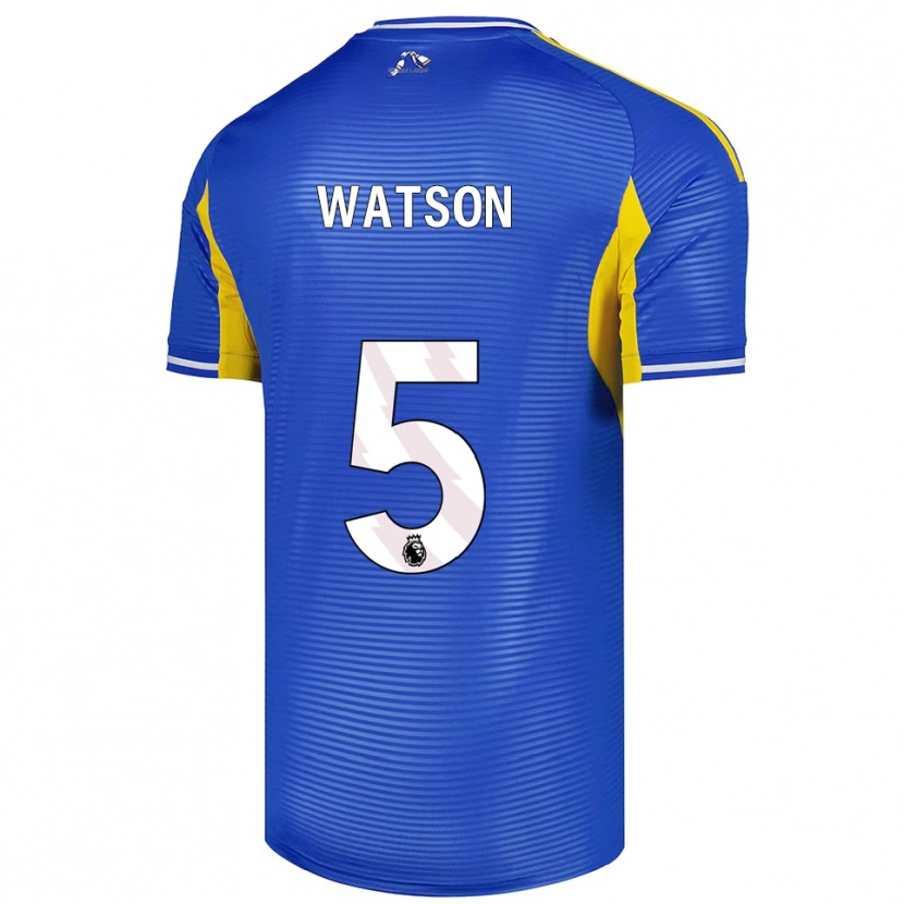 Danxen Herren Jacob Watson #5 Blau Gelb Auswärtstrikot Trikot 2025/26 T-Shirt