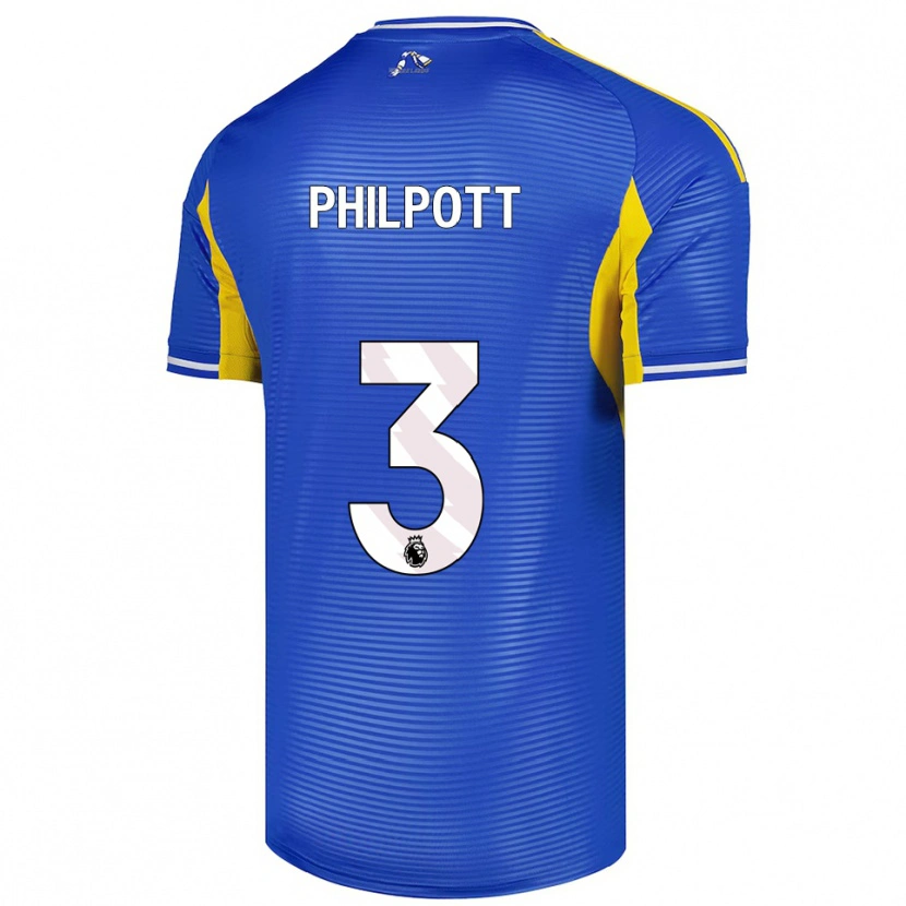 Danxen Herren Louie Philpott #3 Blau Gelb Auswärtstrikot Trikot 2025/26 T-Shirt